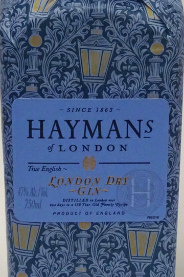 Hayman's London Dry Gin 750ml (47%)